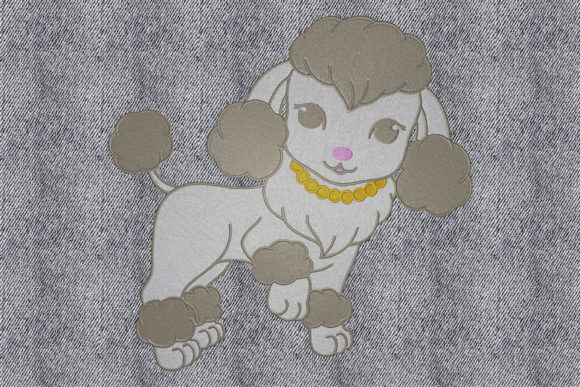 Beautiful Dog Embroidery Design Review