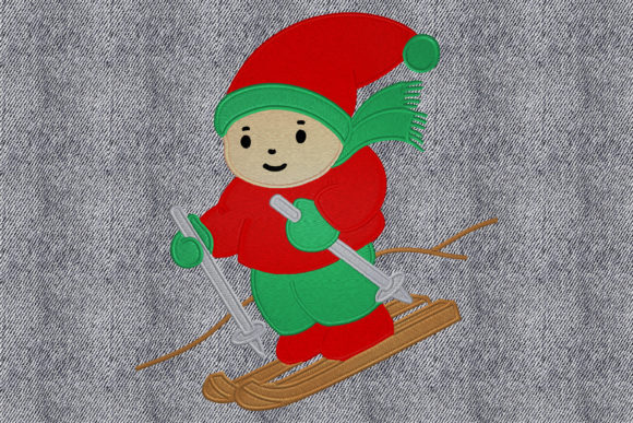 Christmas Kid Embroidery Review