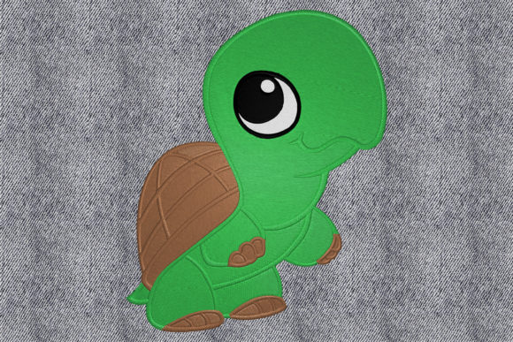 Cute Turtle Embroidery Design Review
