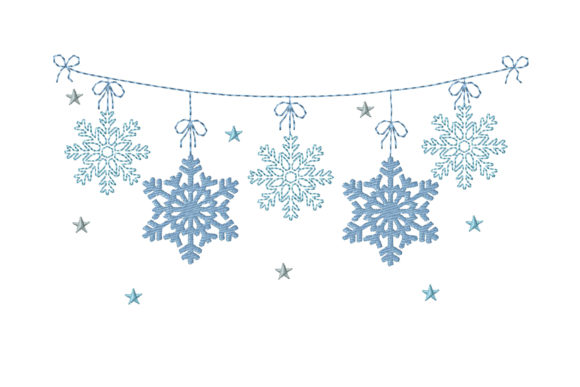 Garland with Snowflakes for Christmas Review
