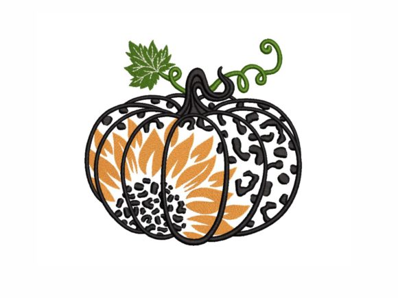 Leopard Pumpkin Embroidery Review for Sellers