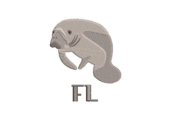 Manatee FL Embroidery Design Review