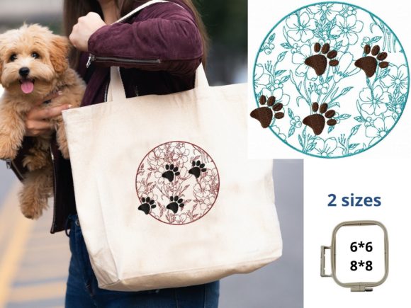 Paw Print Floral Circle: A Seasonal Designer's Review