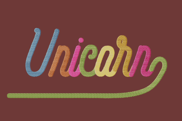 Unicorn Monoline Swash Lettering: A Designer's Review