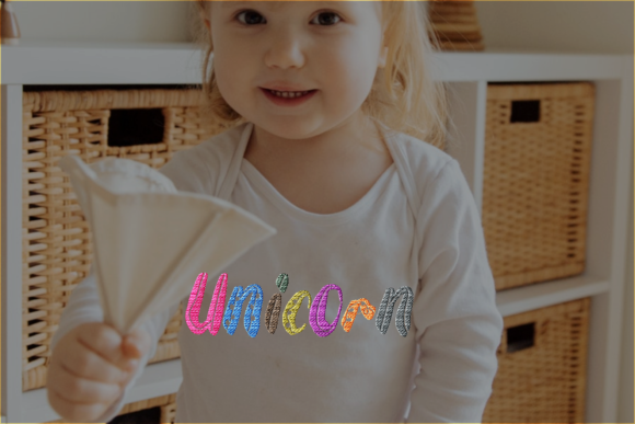 Unicorn Tribal Lettering Review for Boutique Apparel