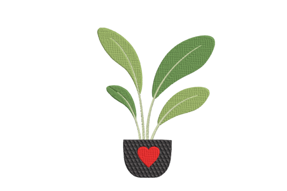 Vase: A Fresh Embroidery Design for Meaningful Gifts